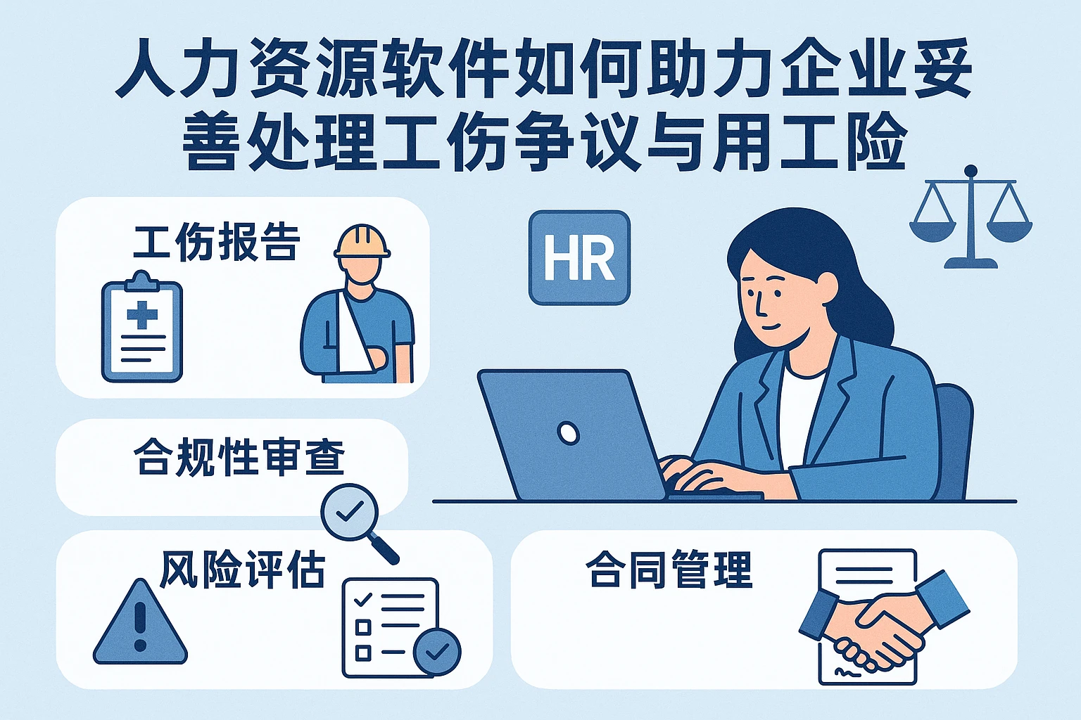 人力资源软件如何助力企业妥善处理工伤争议与用工风险