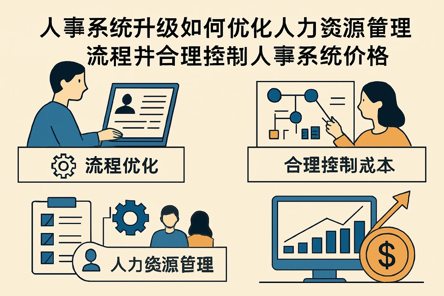 人事系统升级如何优化人力资源管理流程并合理控制人事系统价格