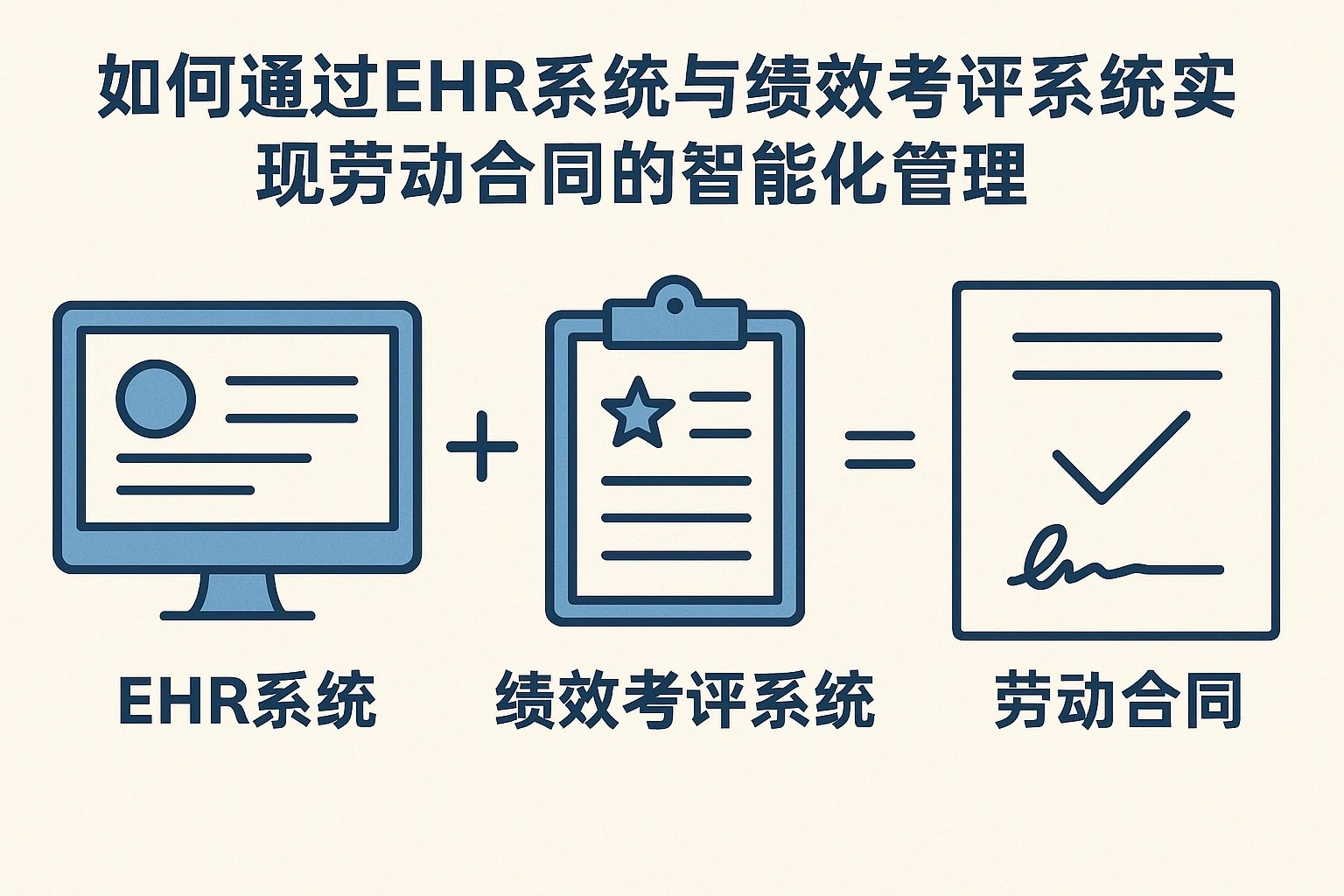 如何通过EHR系统与绩效考评系统实现劳动合同的智能化管理