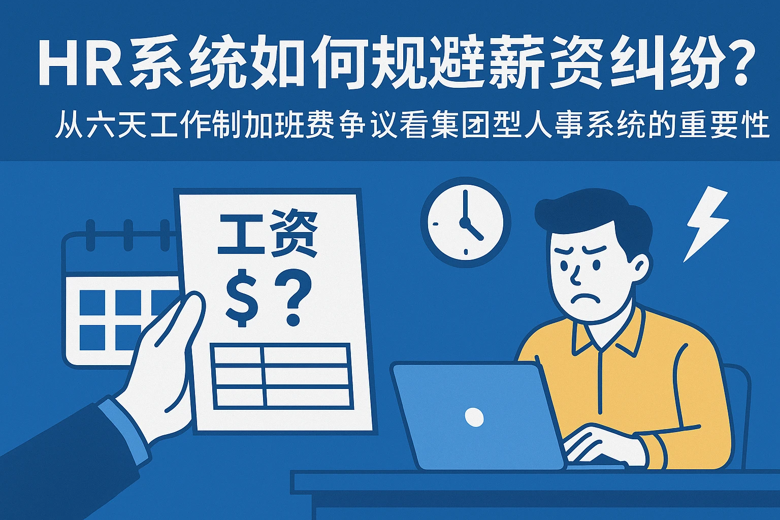 HR系统如何规避薪资纠纷?从六天工作制加班费争议看集团型人事系统的重要性