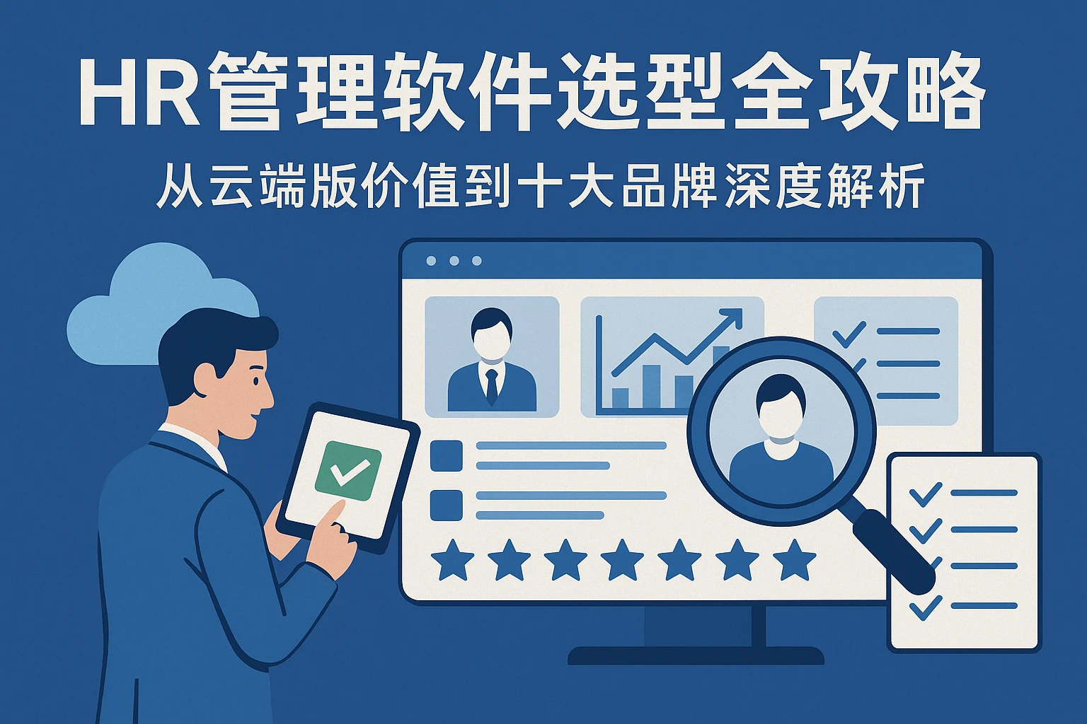 HR管理软件选型全攻略：从云端版价值到十大品牌深度解析