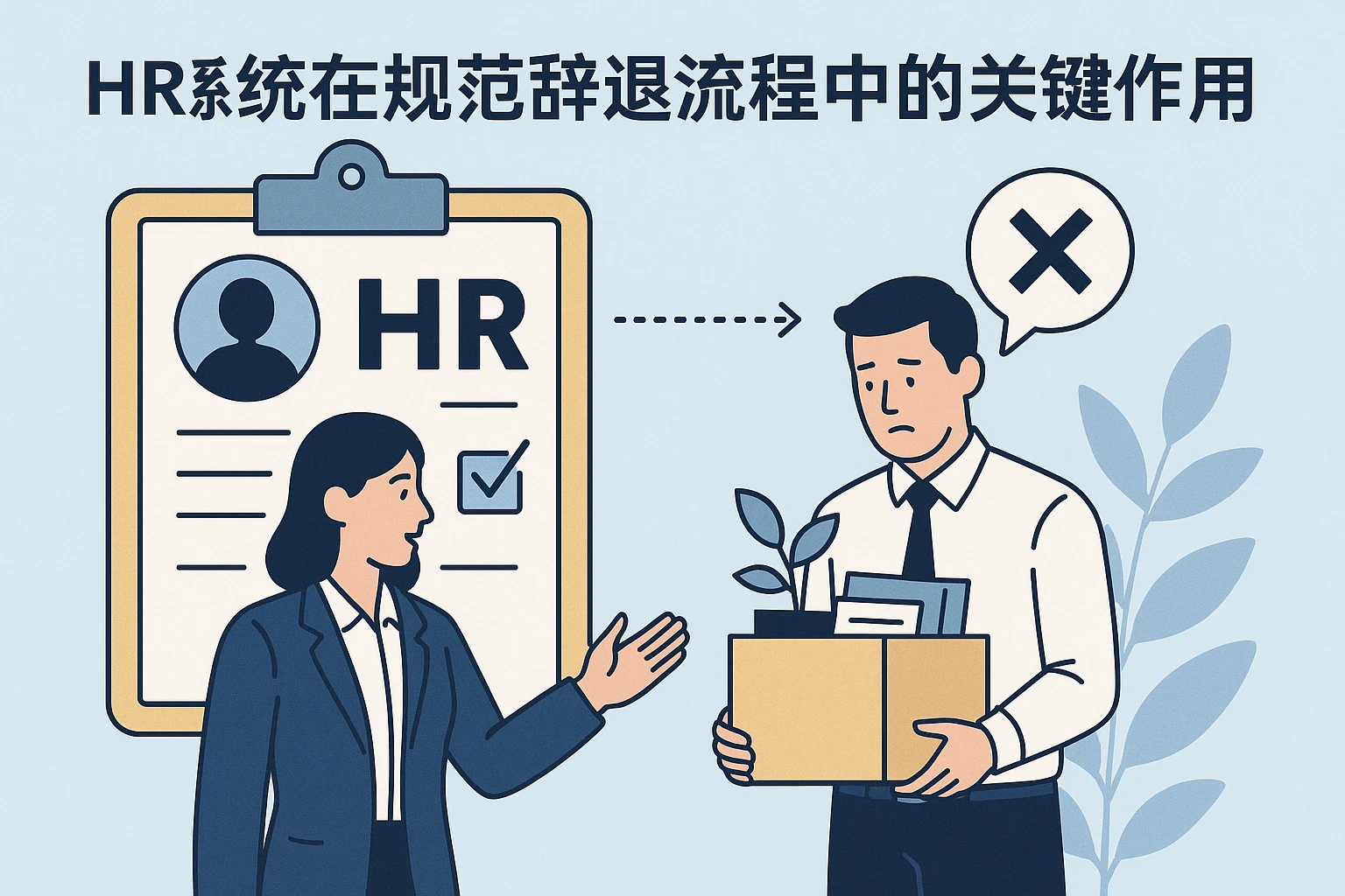 HR系统在规范辞退流程中的关键作用