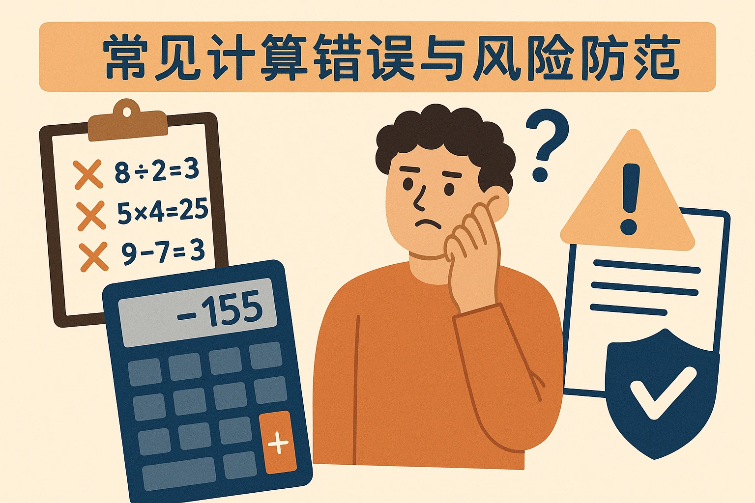 常见计算错误与风险防范