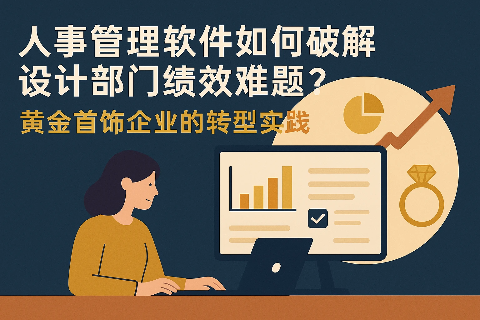 人事管理软件如何破解设计部门绩效难题？黄金首饰企业的转型实践