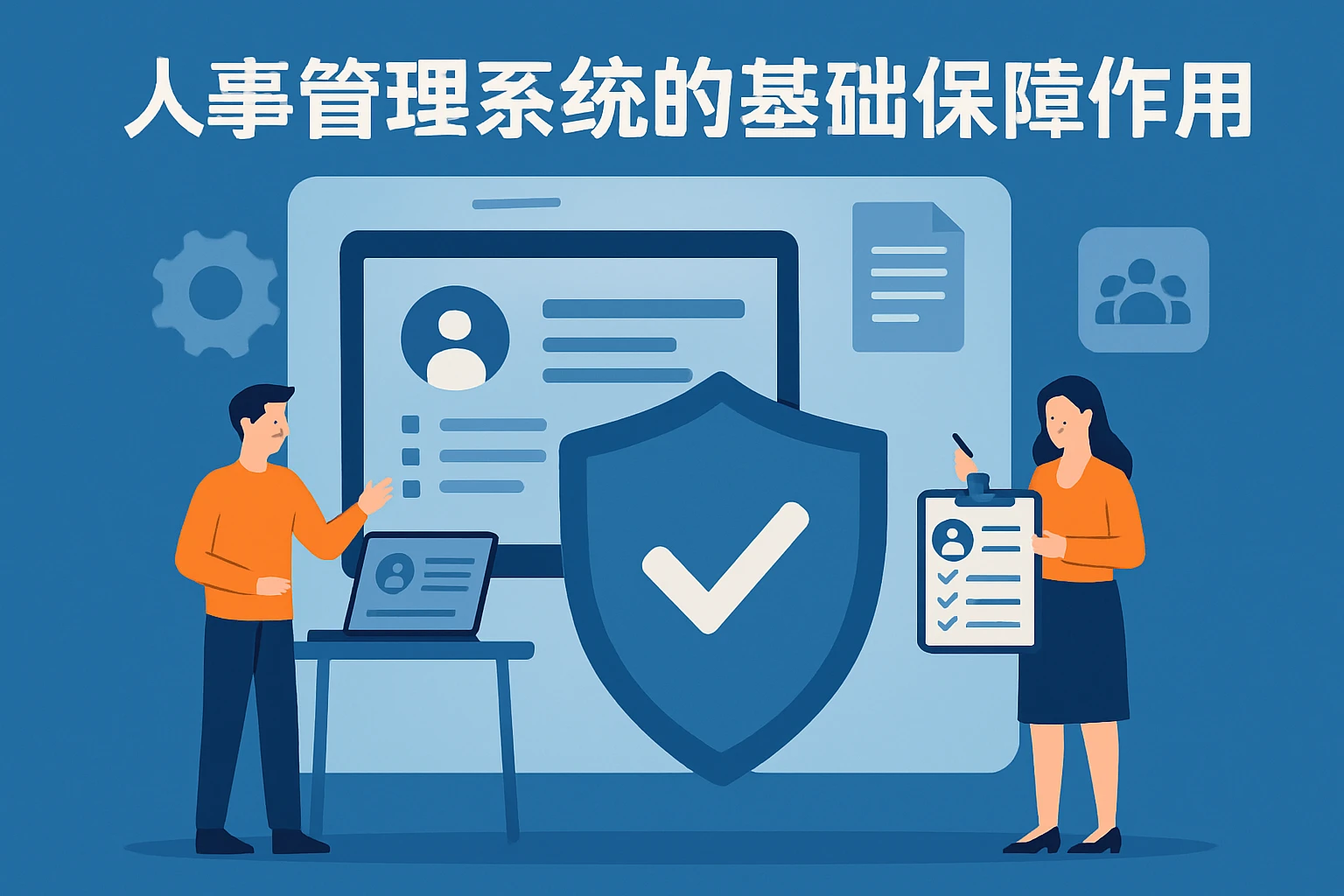人事管理系统的基础保障作用