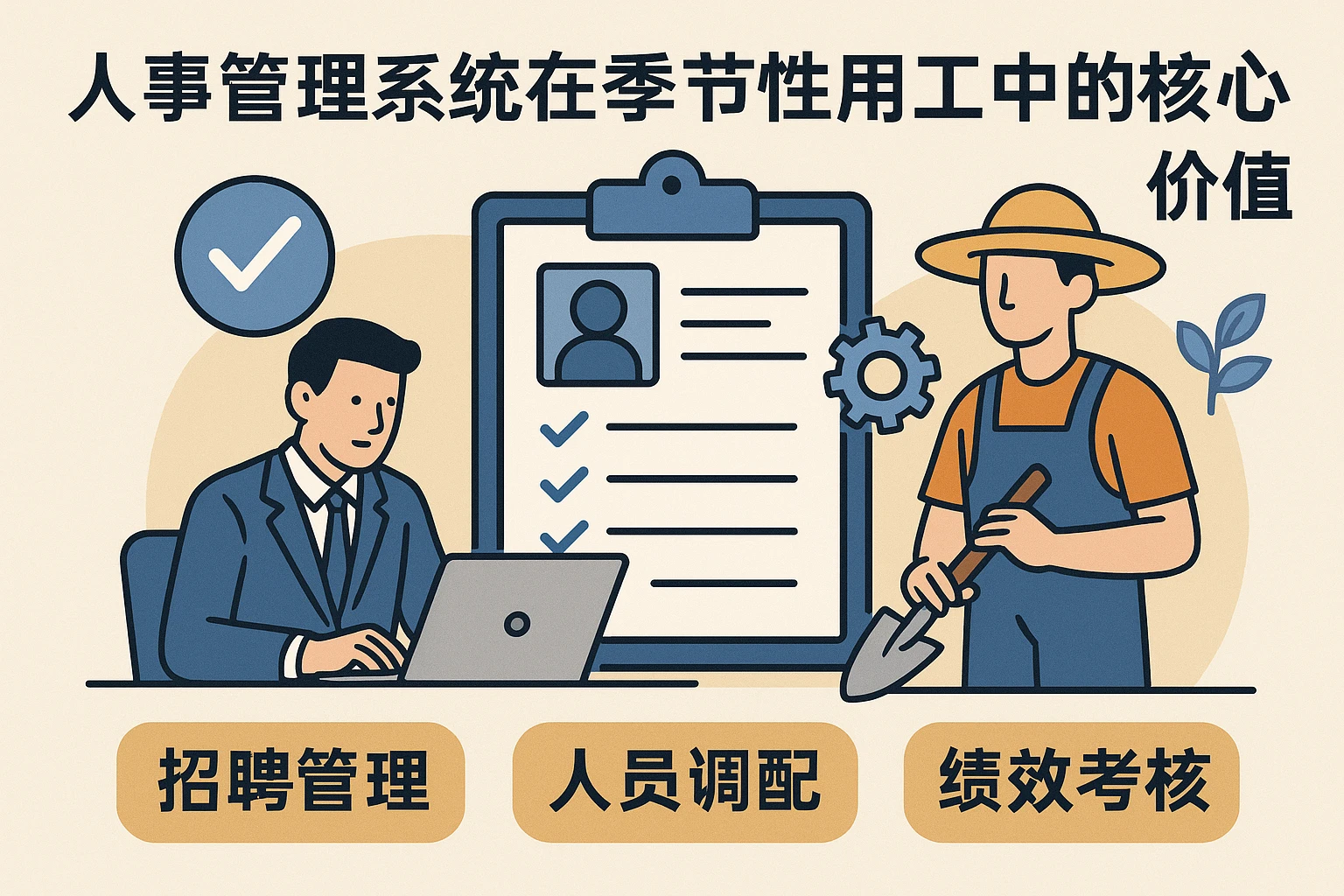 人事管理系统在季节性用工中的核心价值