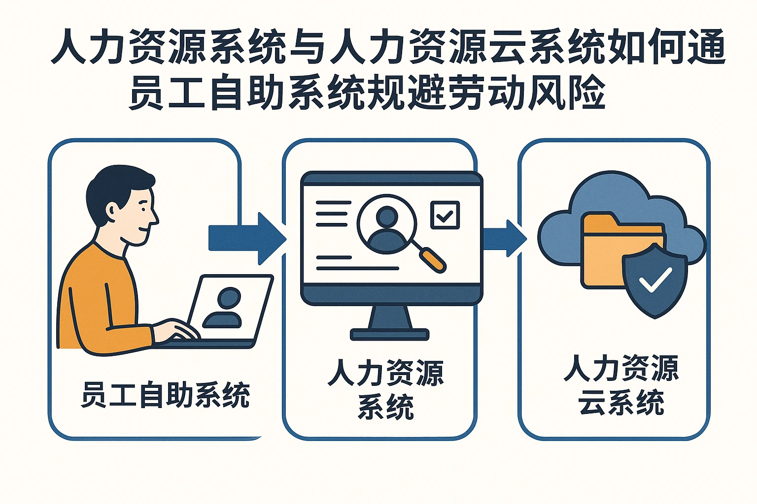 人力资源系统与人力资源云系统如何通过员工自助系统规避劳动风险