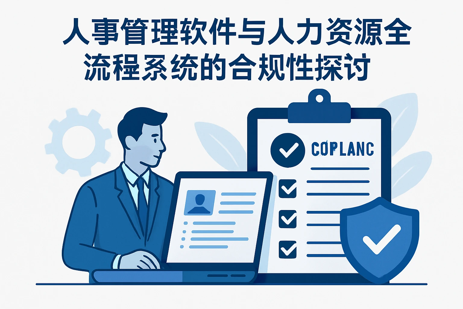 人事管理软件与人力资源全流程系统的合规性探讨