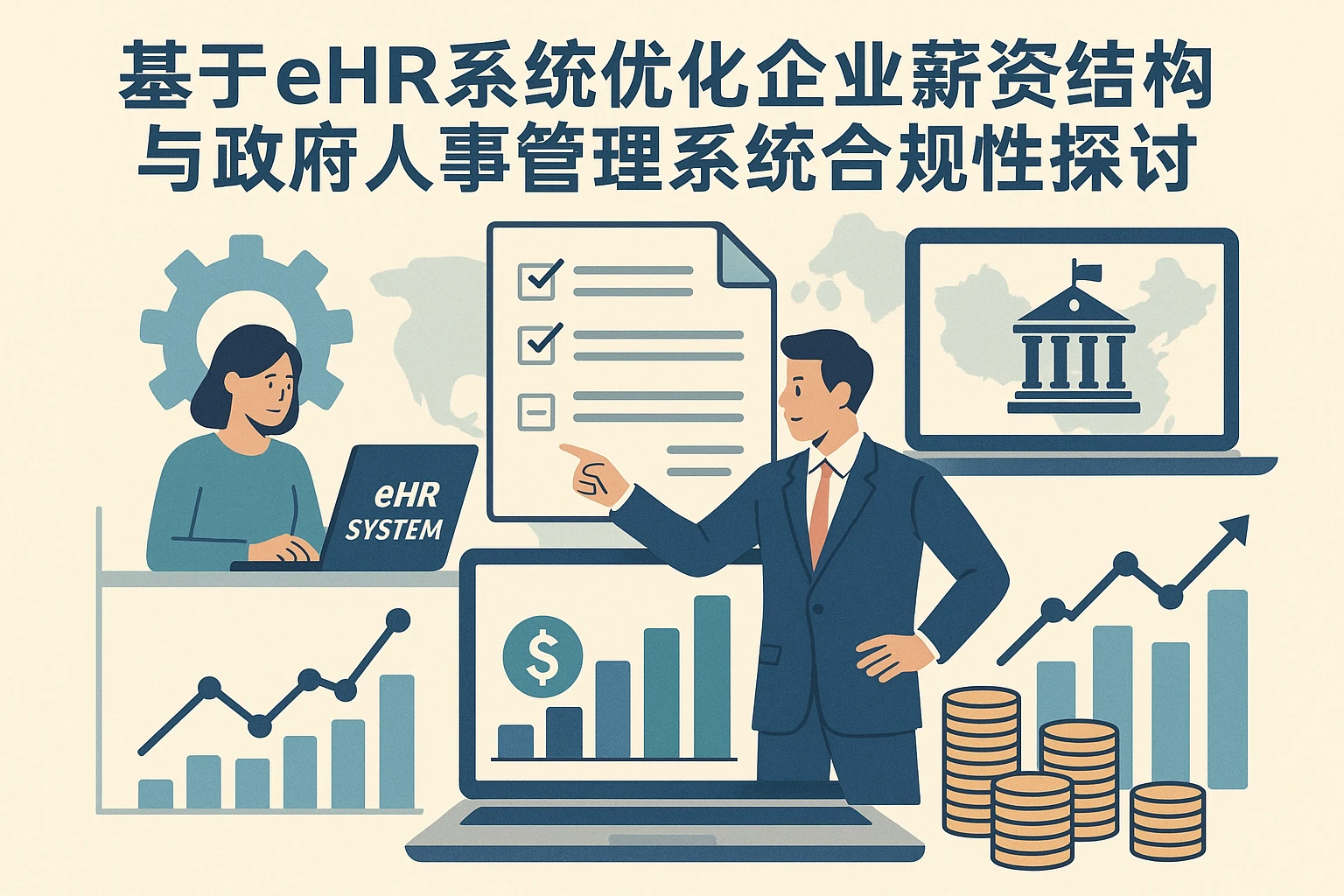 基于eHR系统优化企业薪资结构与政府人事管理系统合规性探讨