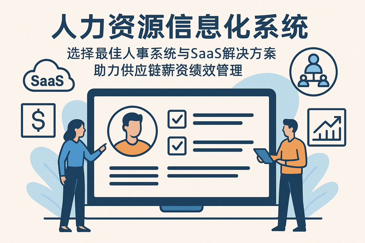 人力资源信息化系统:选择最佳人事系统与SaaS解决方案,助力供应链薪资绩效管理