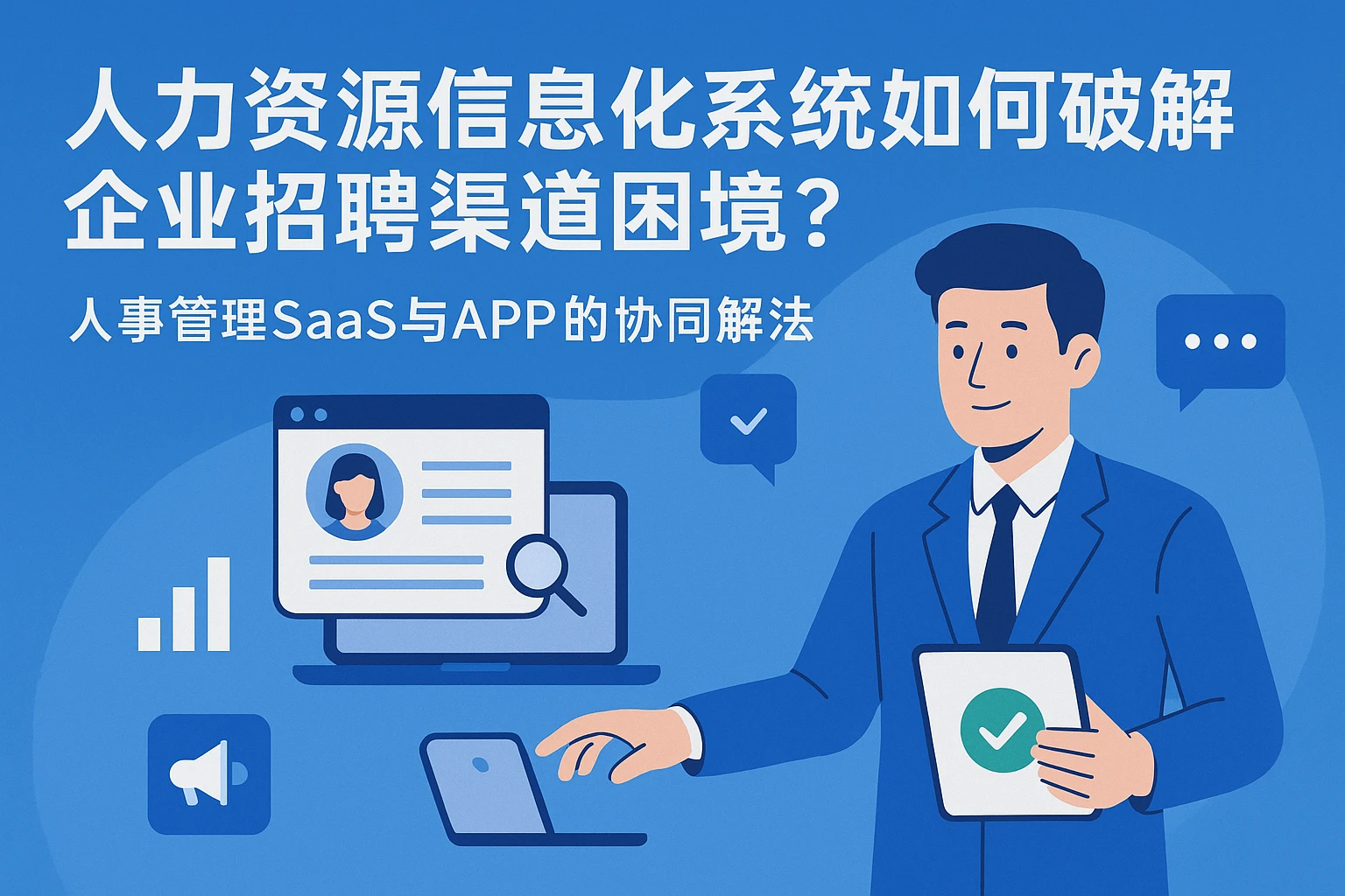 人力资源信息化系统如何破解企业招聘渠道困境？人事管理SaaS与APP的协同解法