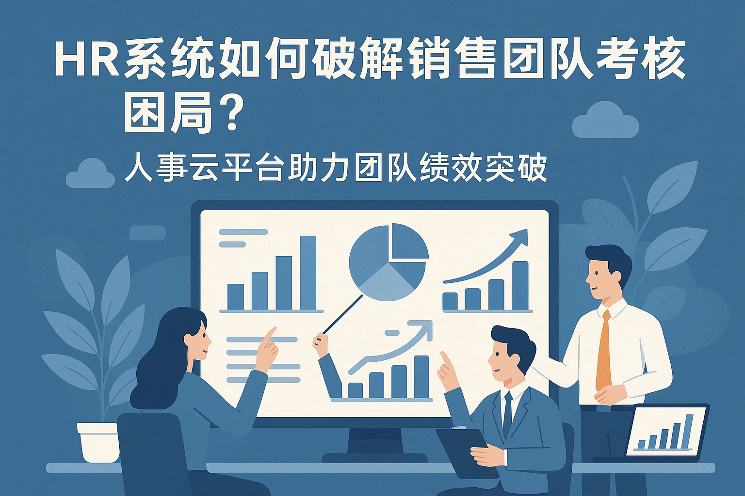 HR系统如何破解销售团队考核困局?人事云平台助力团队绩效突破