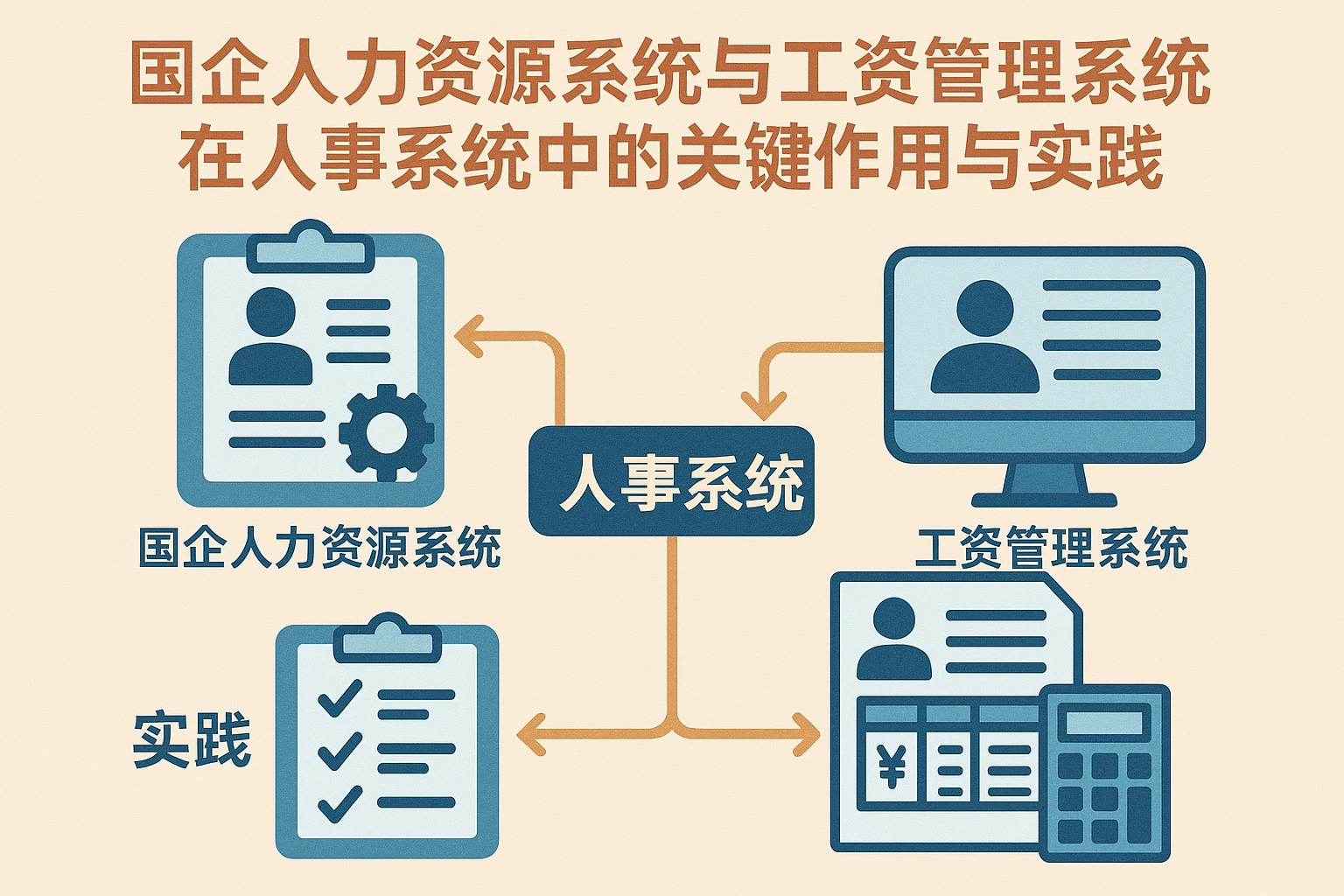 国企人力资源系统与工资管理系统在人事系统中的关键作用与实践