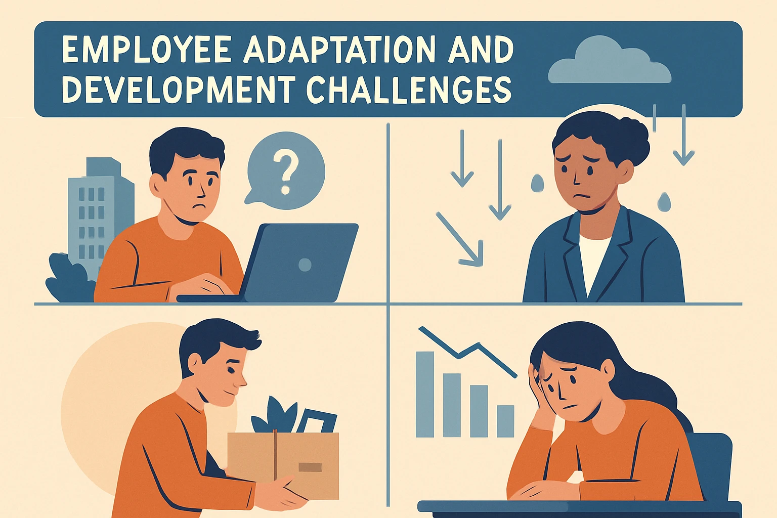 员工适应与发展的困境