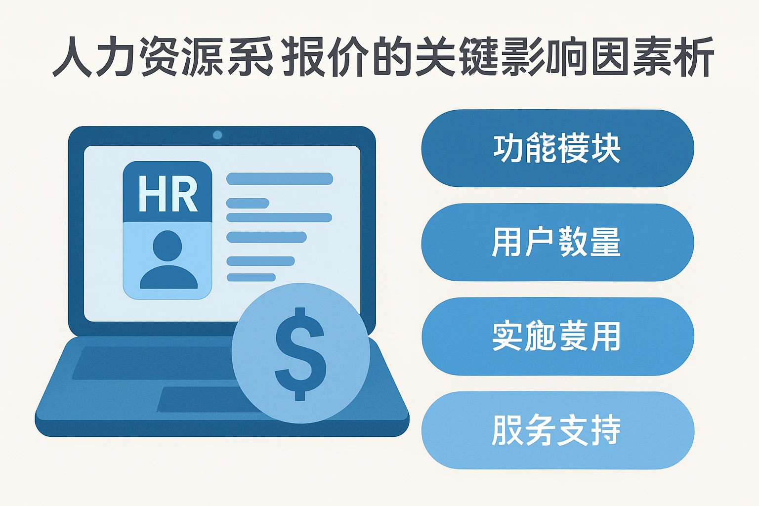 人力资源系统报价的关键影响因素解析