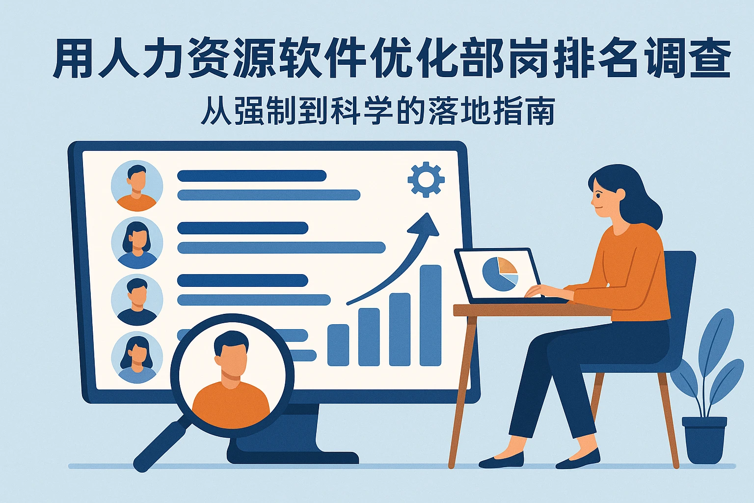 用人力资源软件优化部门岗位排名调查：从强制到科学的落地指南