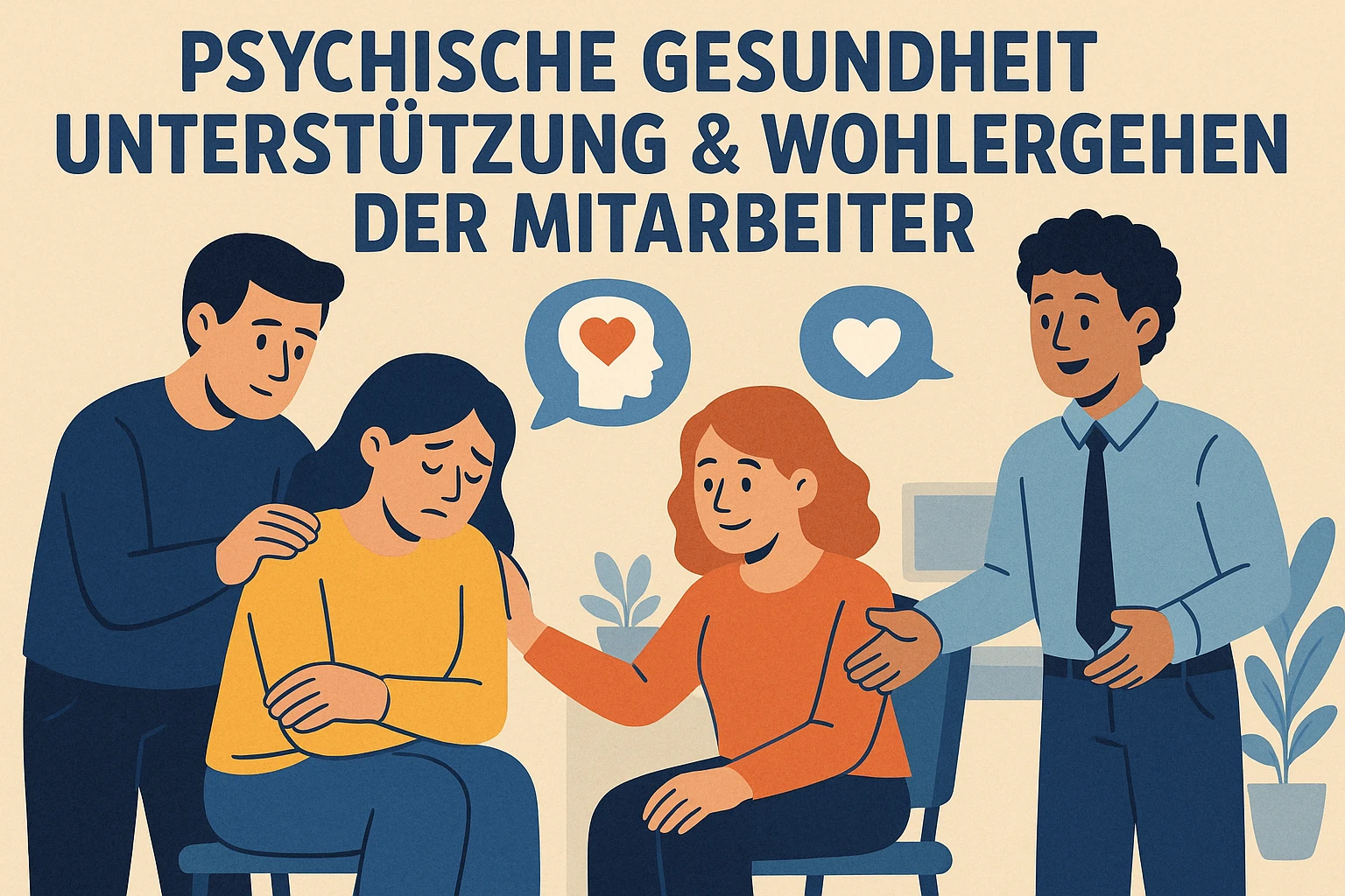 心理健康支持与员工福祉