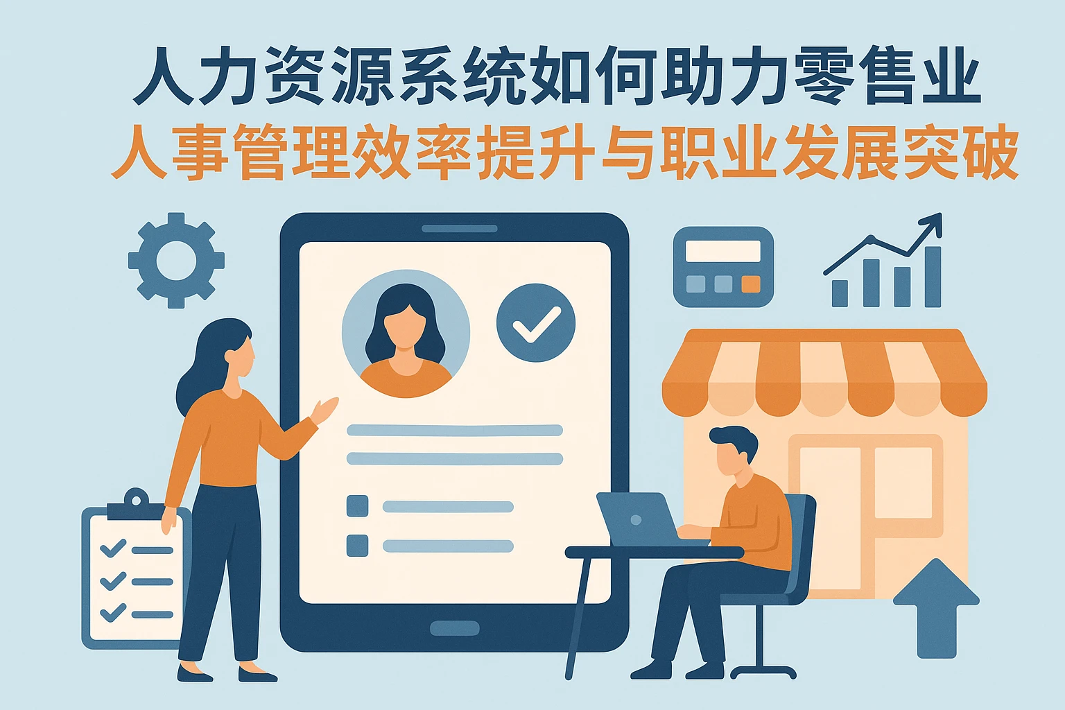 人力资源系统如何助力零售业人事管理效率提升与职业发展突破