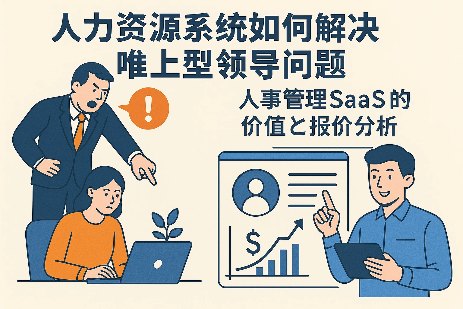 人力资源系统如何解决唯上型领导问题 - 人事管理SaaS的价值与报价分析