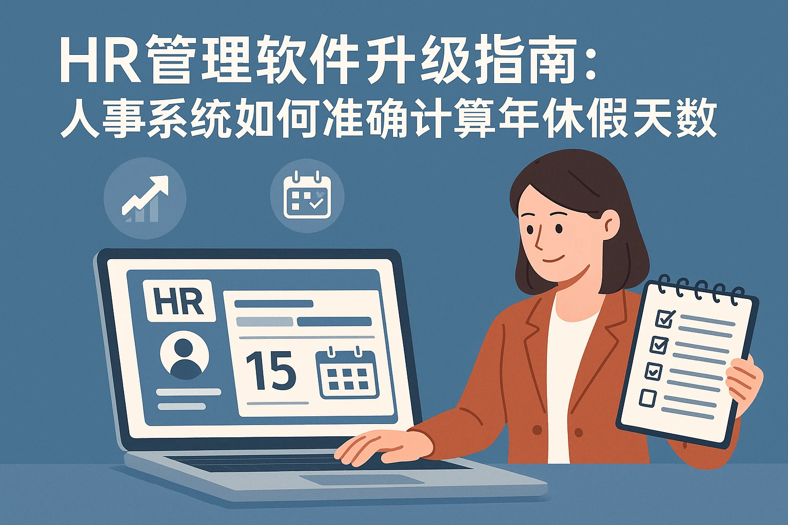 HR管理软件升级指南:人事系统如何准确计算年休假天数