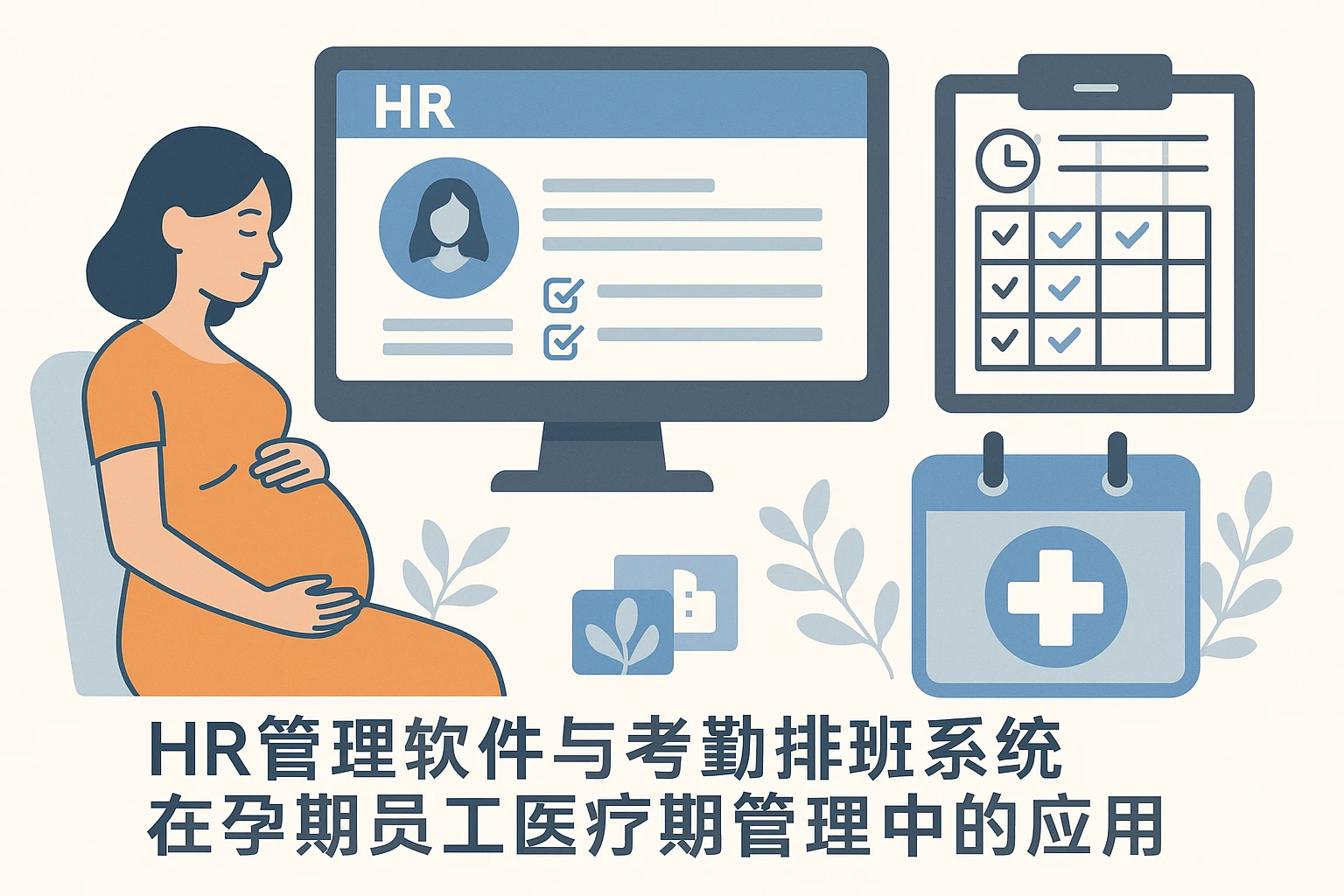HR管理软件与考勤排班系统在孕期员工医疗期管理中的应用