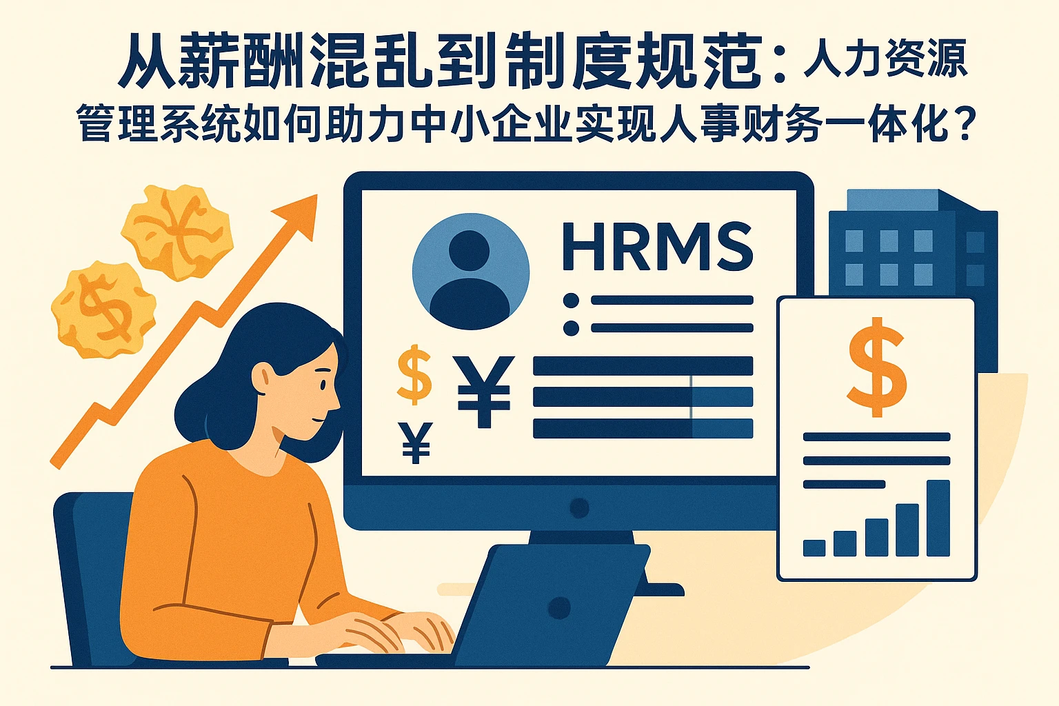 从薪酬混乱到制度规范：人力资源管理系统如何助力中小企业实现人事财务一体化？