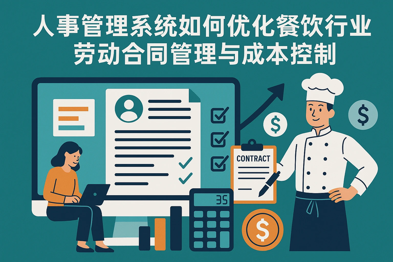 人事管理系统如何优化餐饮行业劳动合同管理与成本控制