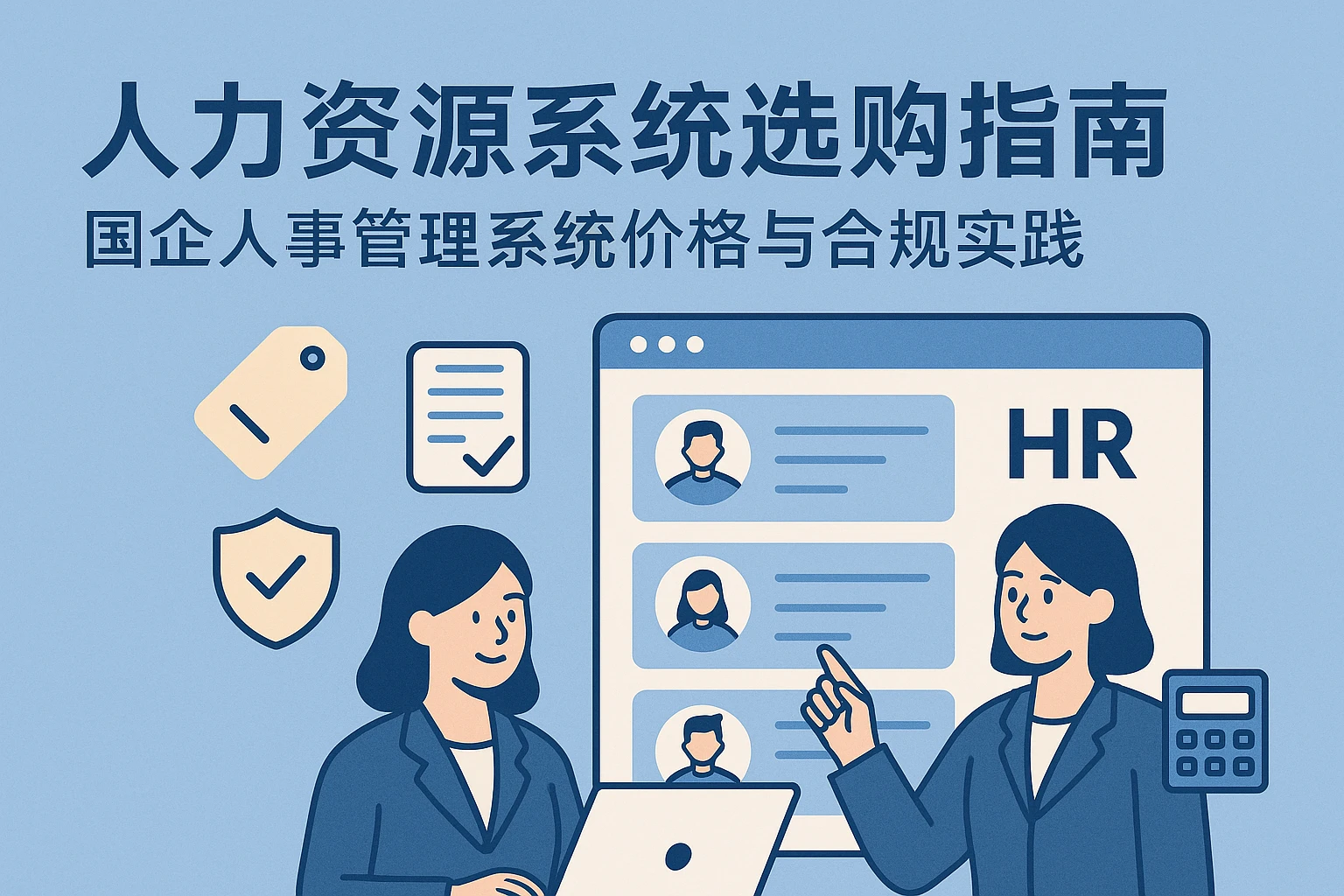 人力资源系统选购指南：国企人事管理系统价格与合规实践