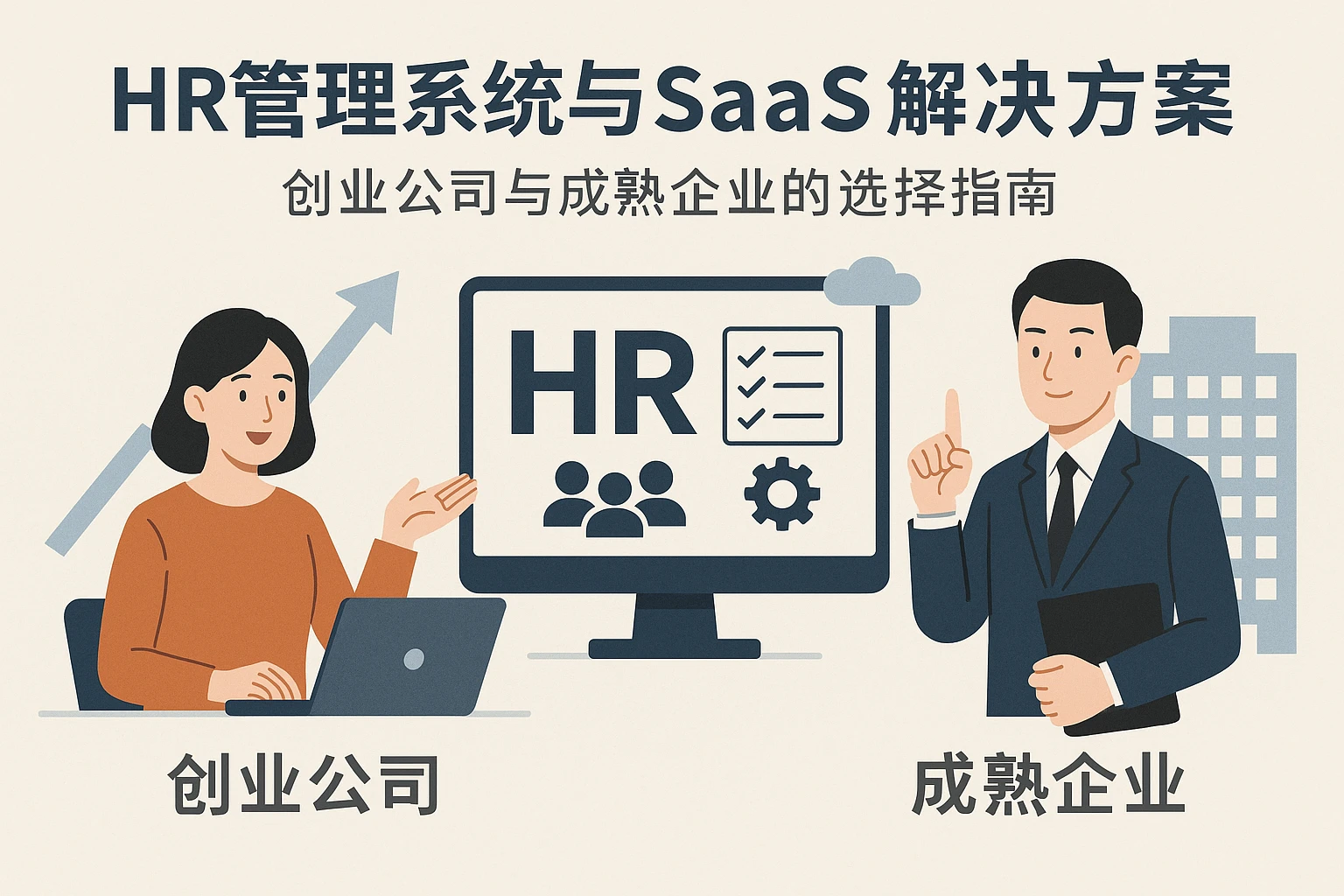 人力资源管理系统与SaaS解决方案：创业公司与成熟企业的选择指南