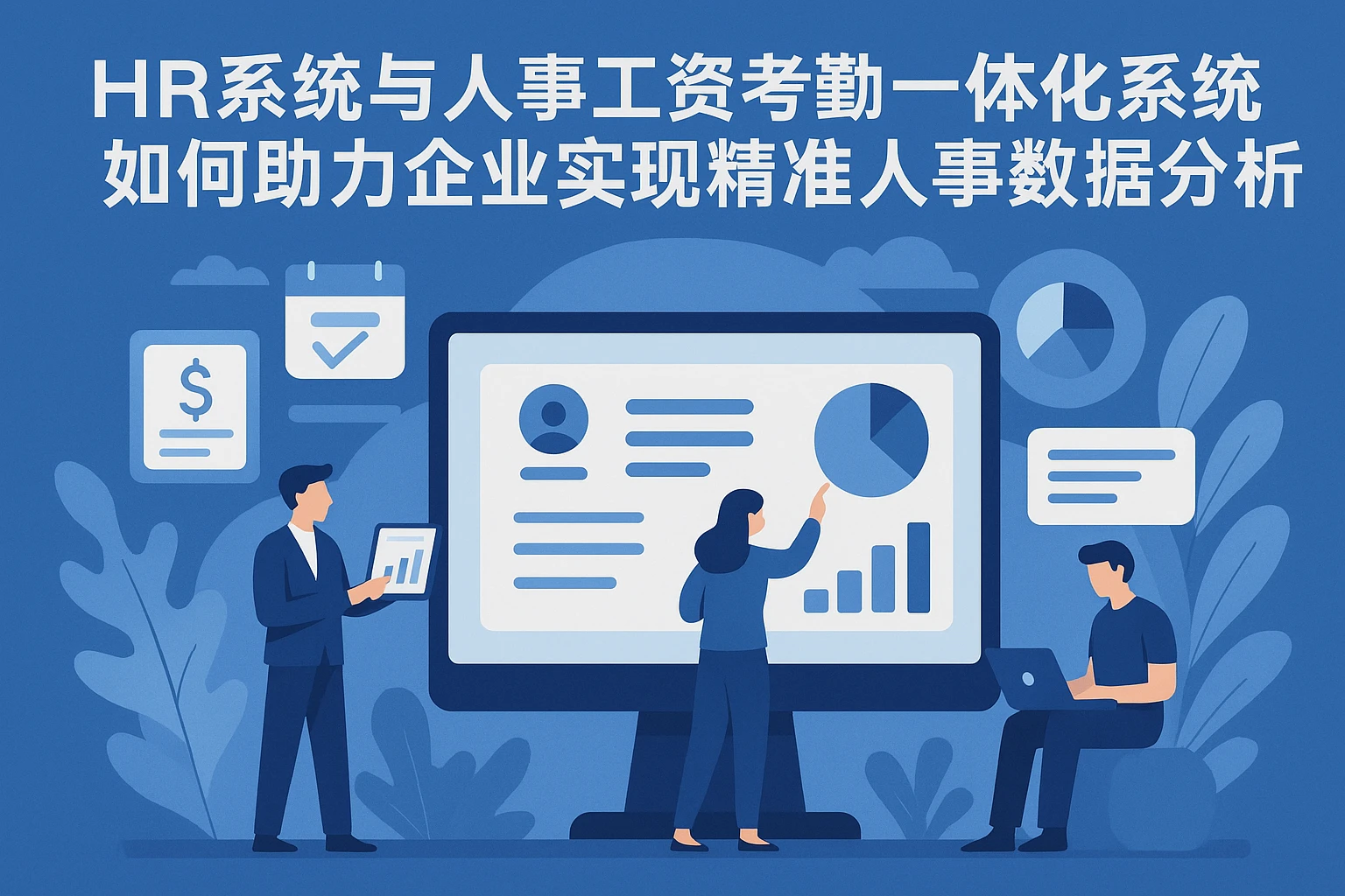 HR系统与人事工资考勤一体化系统如何助力企业实现精准人事数据分析