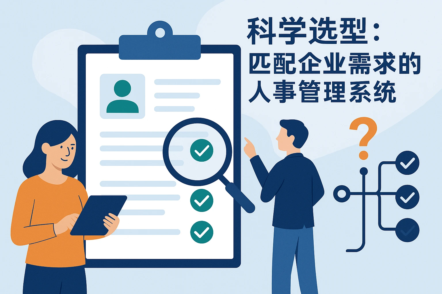 科学选型:匹配企业需求的人事管理系统