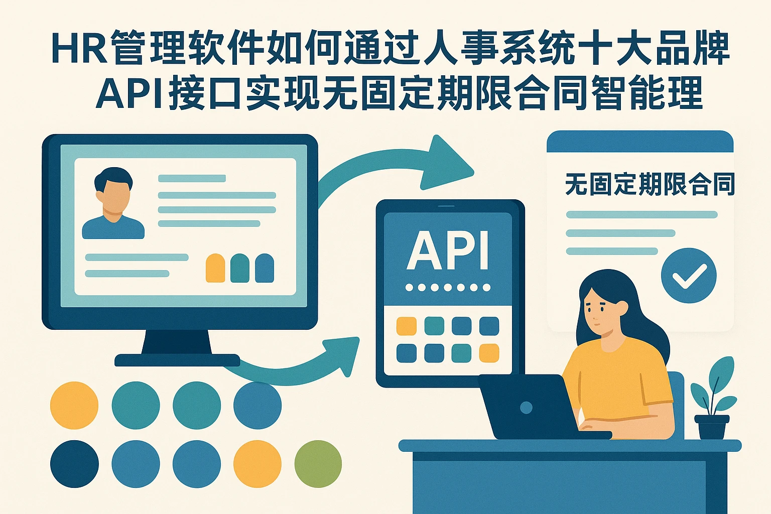 HR管理软件如何通过人事系统十大品牌API接口实现无固定期限合同智能管理