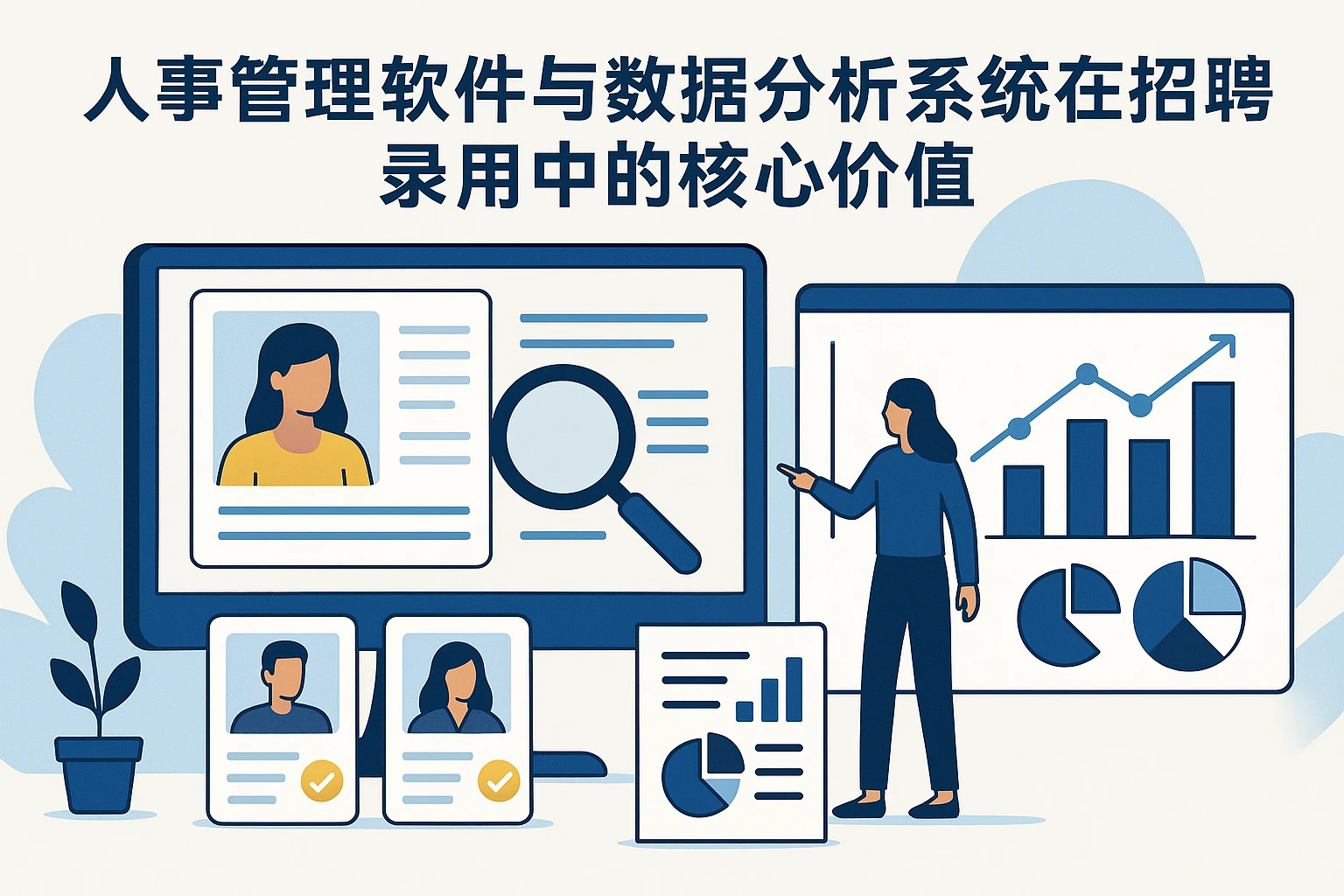 人事管理软件与数据分析系统在招聘录用中的核心价值