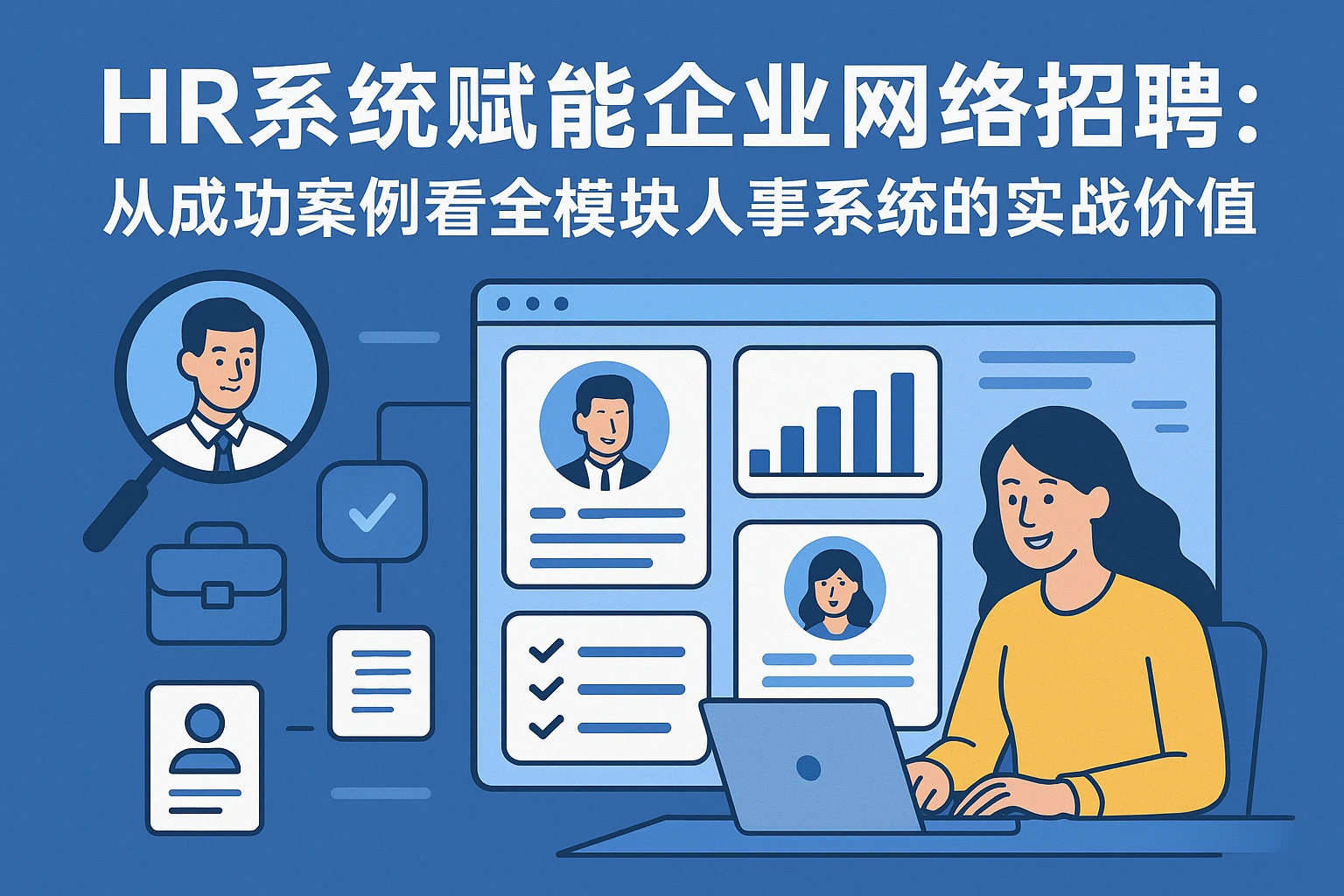 HR系统赋能企业网络招聘：从成功案例看全模块人事系统的实战价值