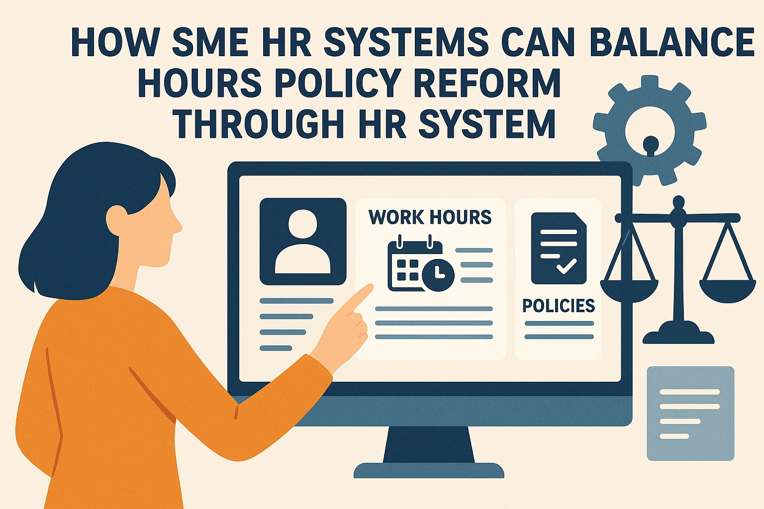 中小企业人事系统如何通过人力资源系统实现工时制度变革的平衡管理