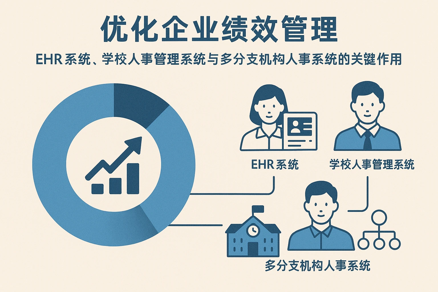 优化企业绩效管理：EHR系统、学校人事管理系统与多分支机构人事系统的关键作用