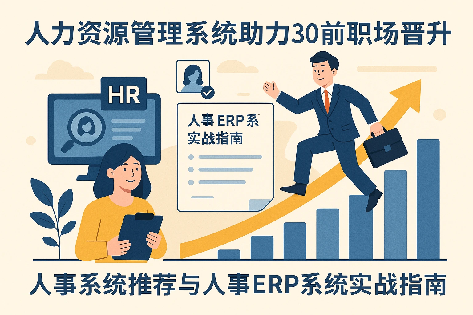 人力资源管理系统助力30前职场晋升：人事系统推荐与人事ERP系统实战指南