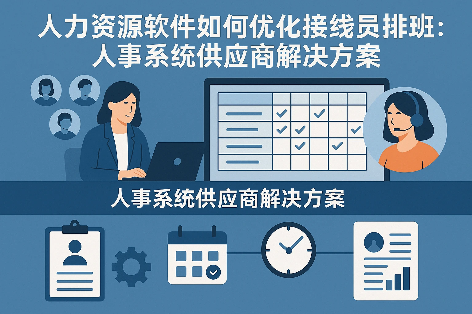 人力资源软件如何优化接线员排班：人事系统供应商解决方案