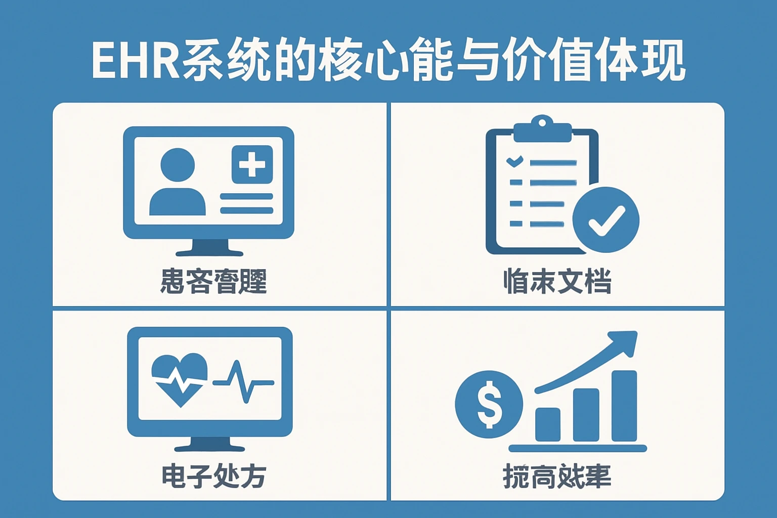 ehr系统的核心功能与价值体现
