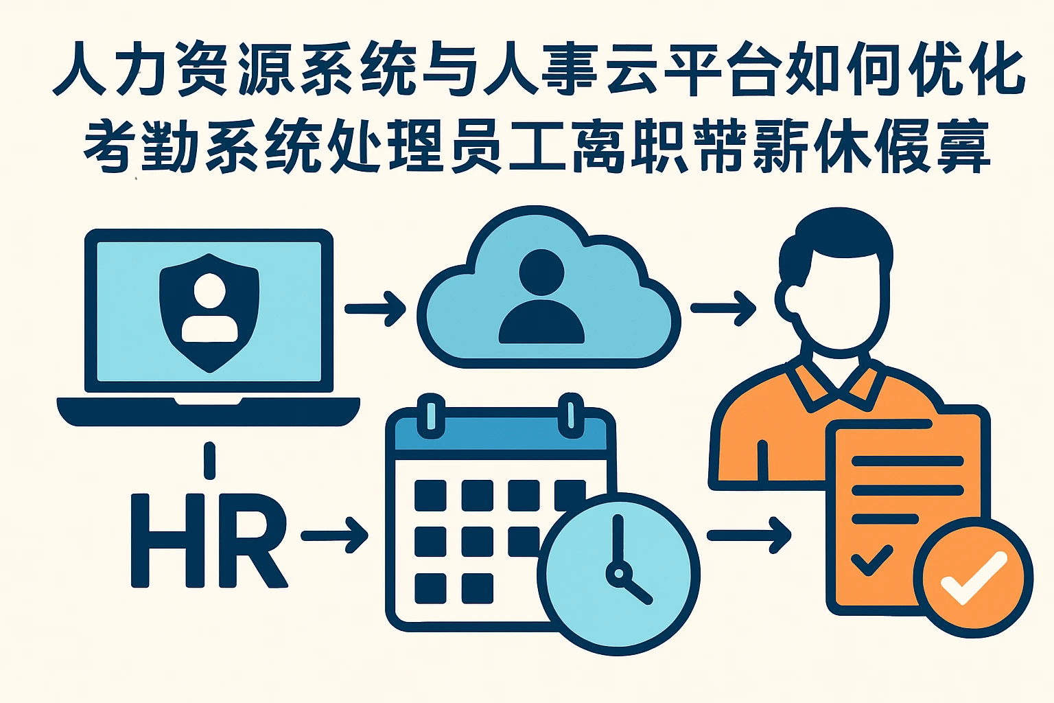 人力资源系统与人事云平台如何优化考勤系统处理员工离职带薪休假计算