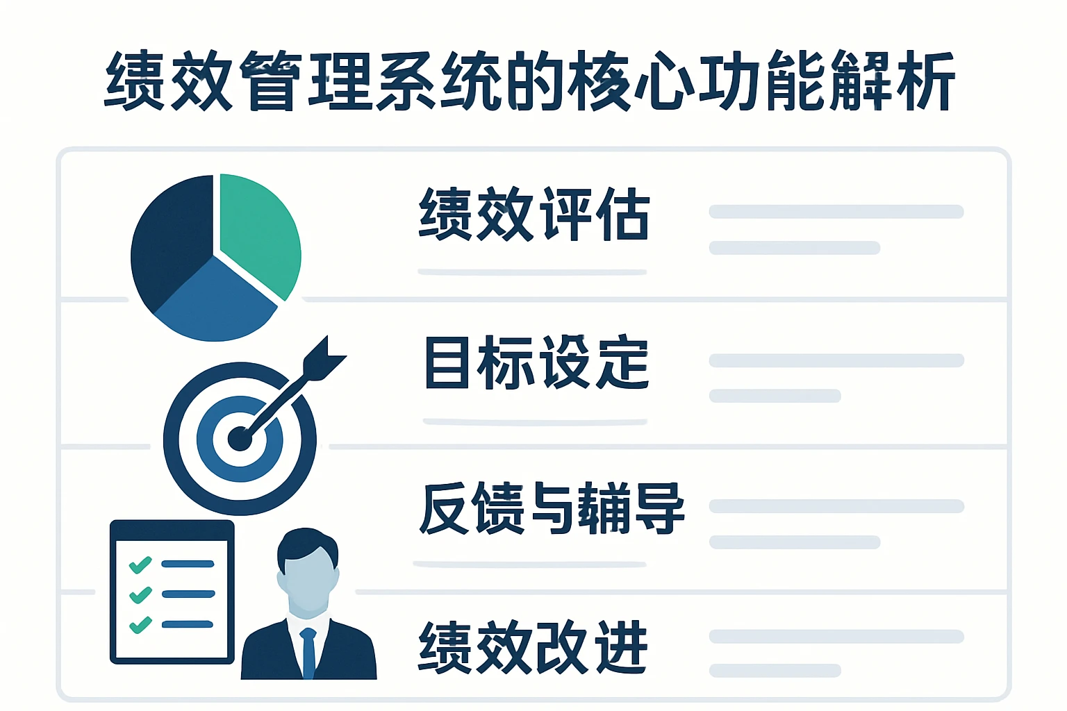 绩效管理系统的核心功能解析