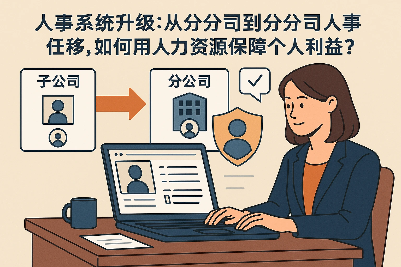 人事系统升级：从子公司到分公司的人事关系转移，如何用人力资源软件保障个人利益？