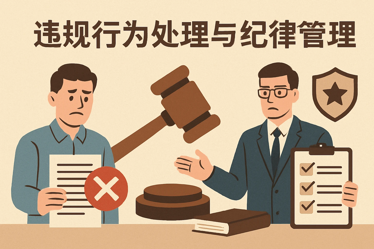 违规行为处理与纪律管理