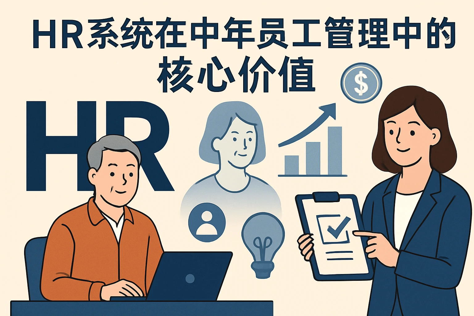 HR系统在中年员工管理中的核心价值
