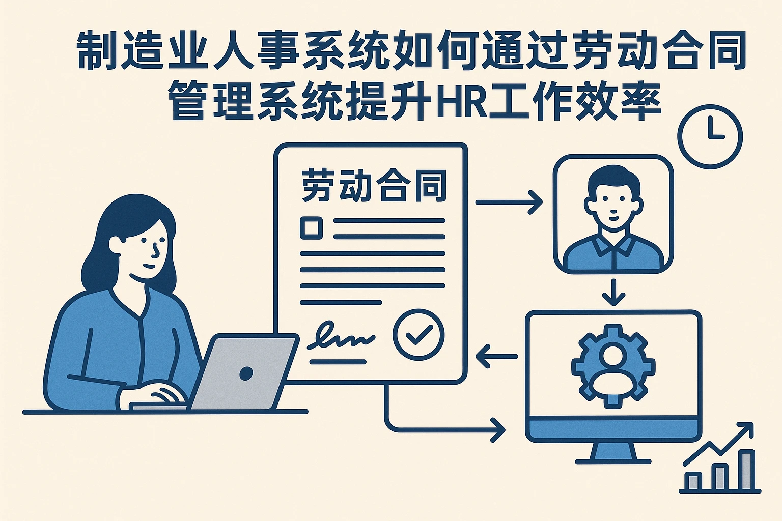 制造业人事系统如何通过劳动合同管理系统提升HR工作效率