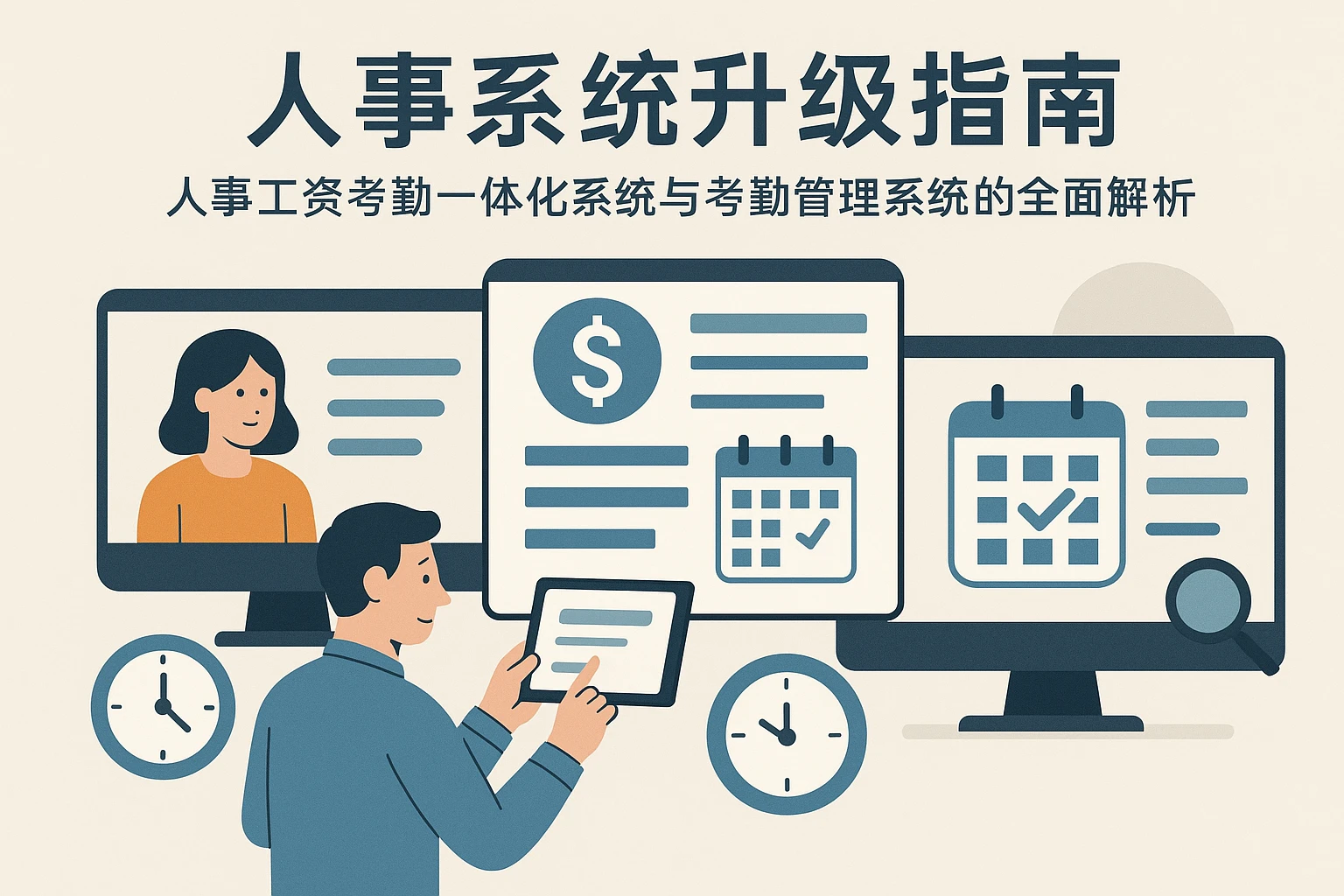 人事系统升级指南:人事工资考勤一体化系统与考勤管理系统的全面解析
