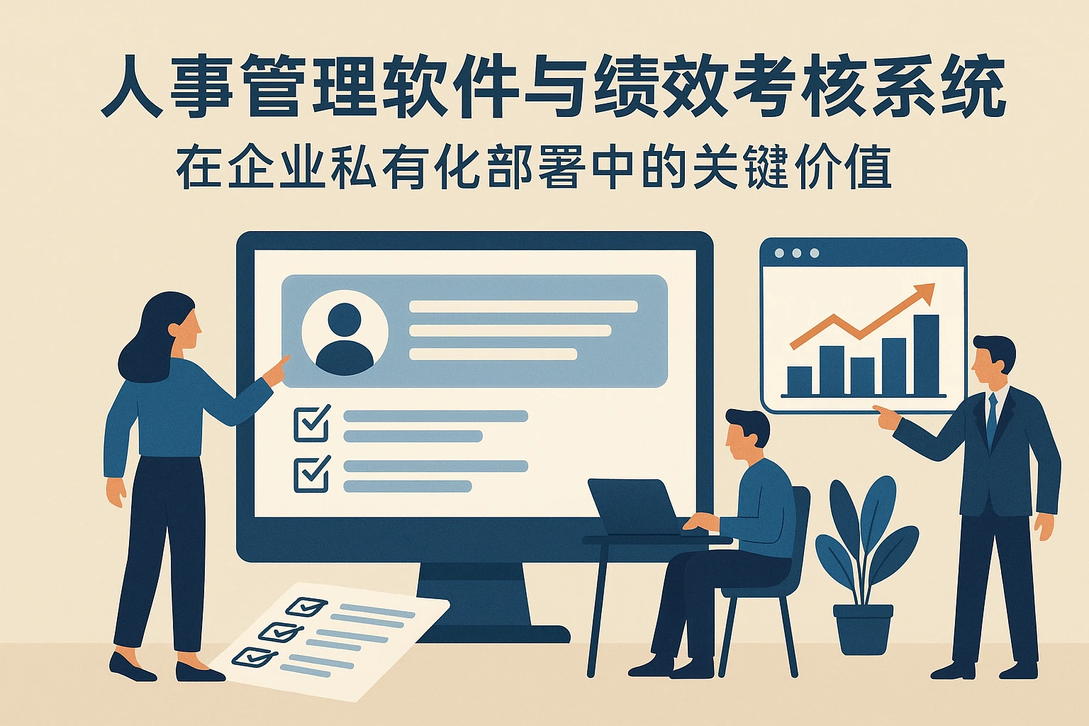 人事管理软件与绩效考核系统在企业私有化部署中的关键价值