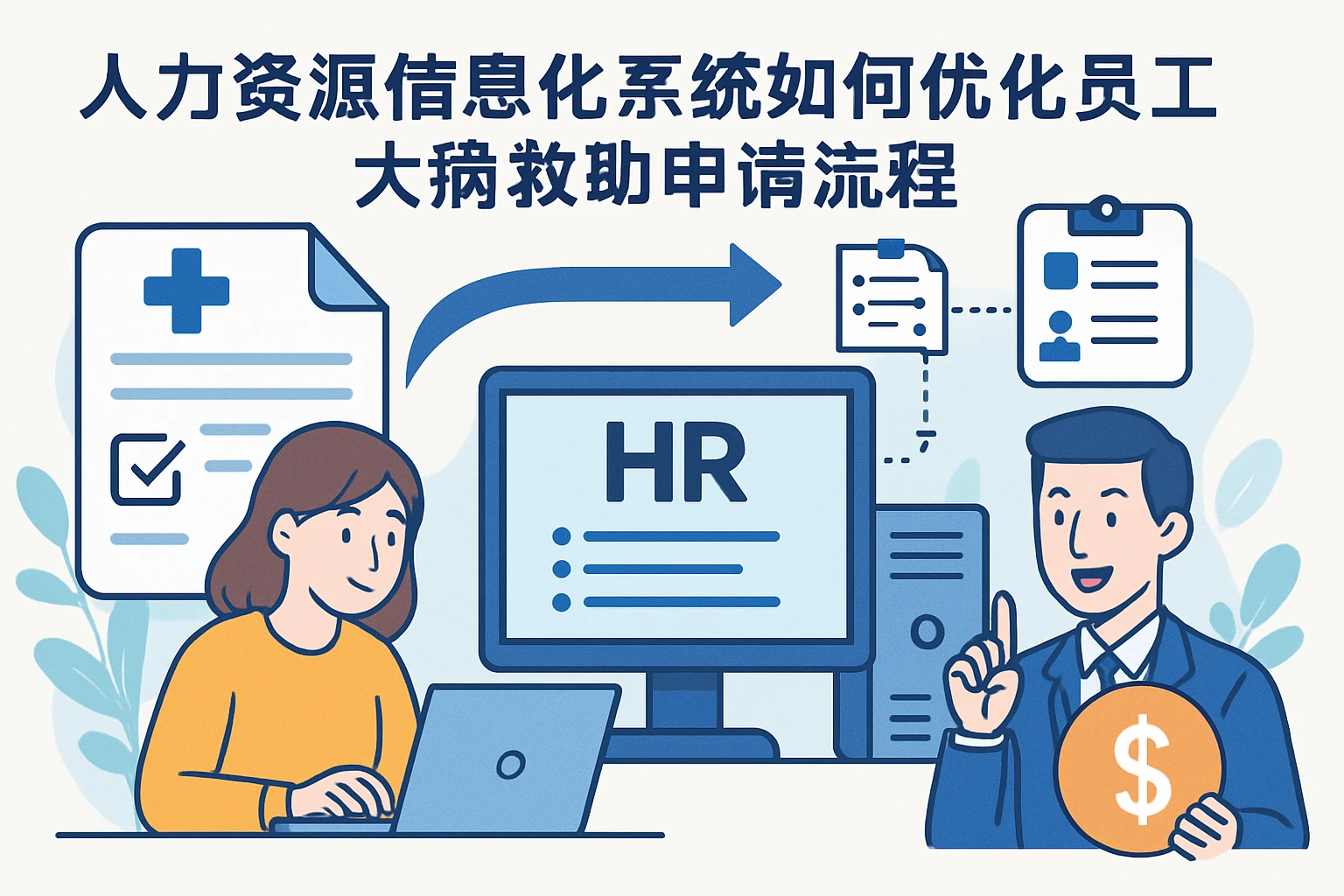 人力资源信息化系统如何优化员工大病救助申请流程