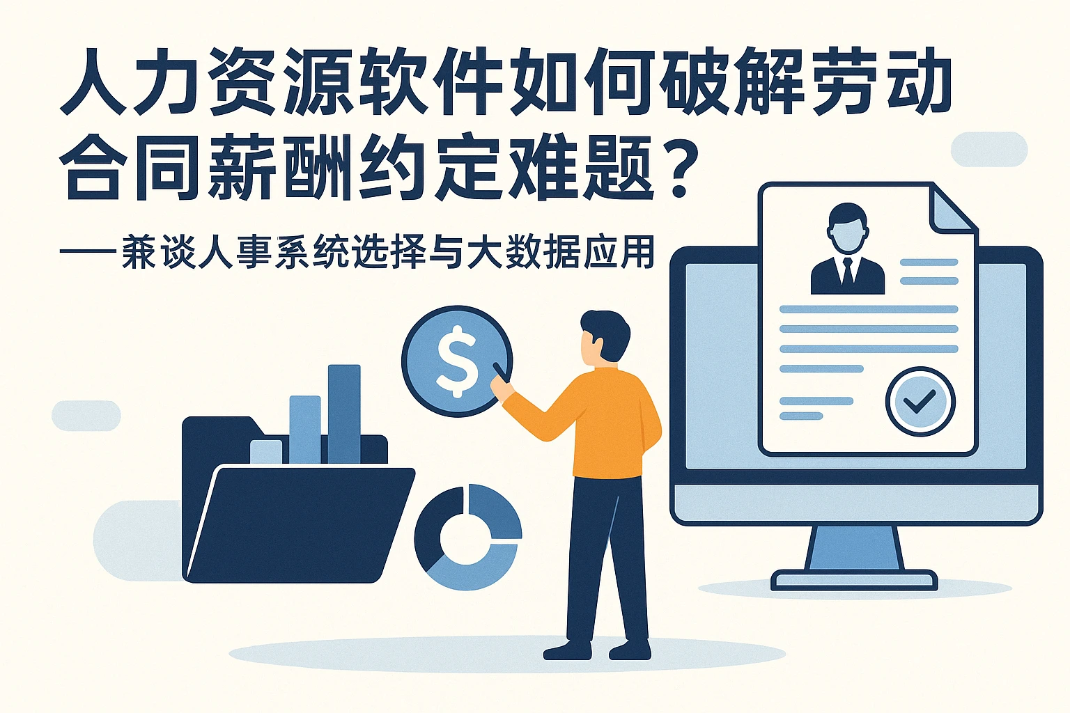 人力资源软件如何破解劳动合同薪酬约定难题？——兼谈人事系统选择与大数据应用