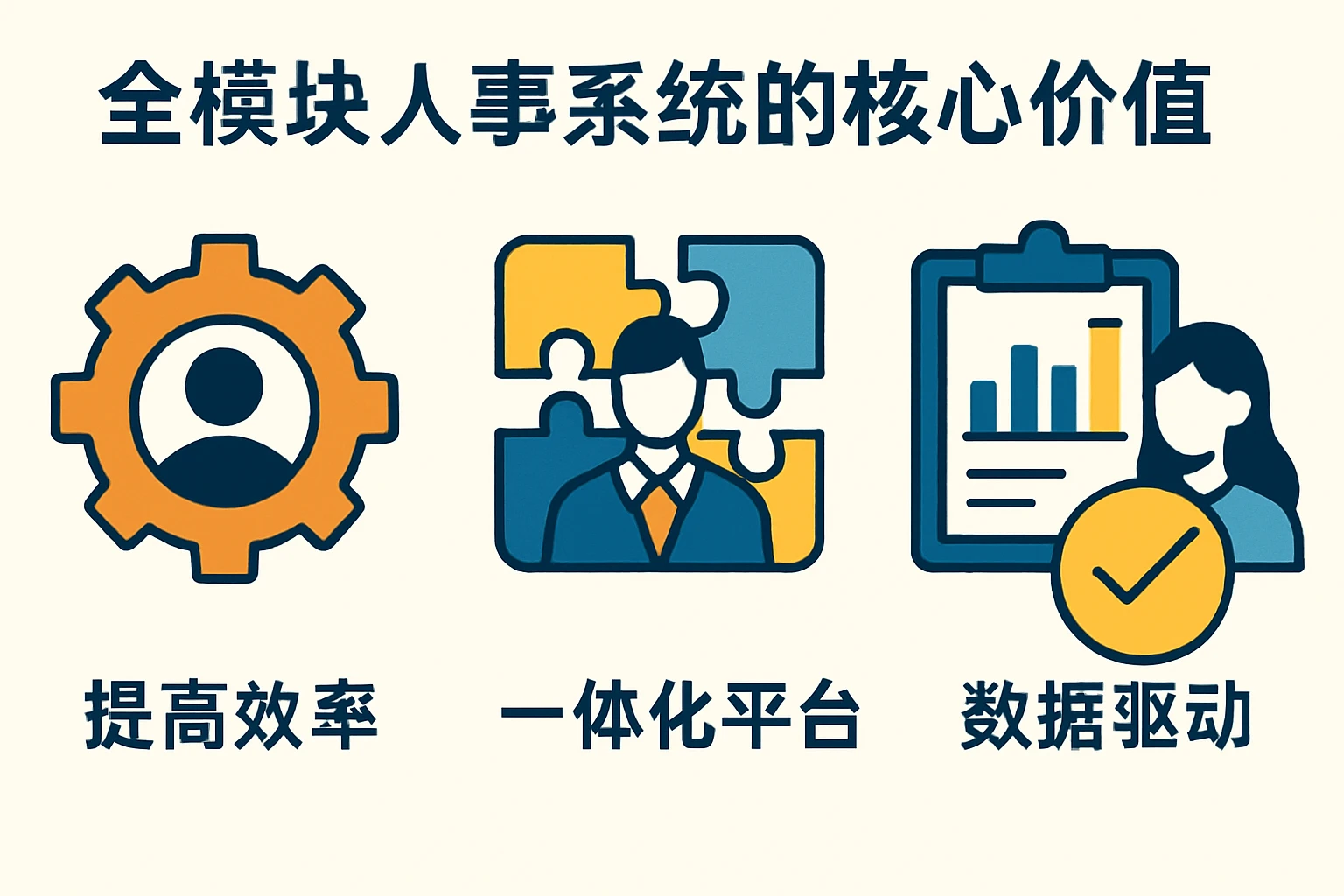 全模块人事系统的核心价值